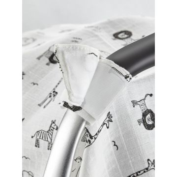 Protectie soare din muselina pentru scaun auto 0-13 kg Zoo