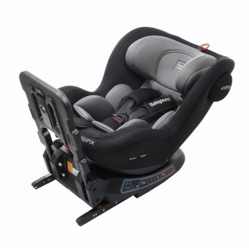 Scaun auto Babyauto biro fix isofix rotatie 360 grade 0-25 kg negru gri