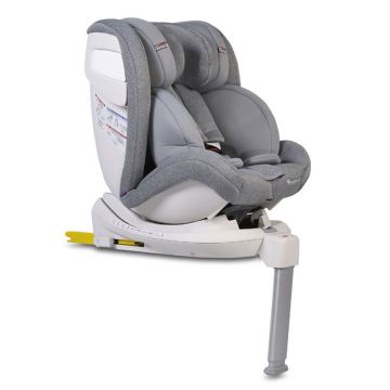 Scaun auto cu isofix Cangaroo Admiral 2020 Light Grey 0-36 kg