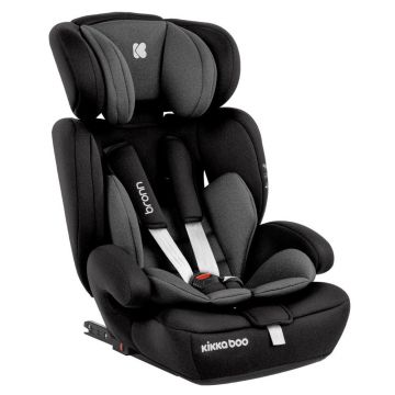 Scaun auto cu isofix Kikka Boo Bronn 9-39 kg Negru