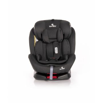 Scaun auto cu isofix Lyra rotativ 360 grade 0-36 kg Black
