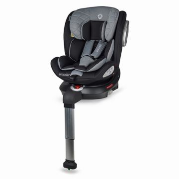 Scaun Auto Rotativ cu Isofix Coccolle Vigo Diamond Black 0-36 kg