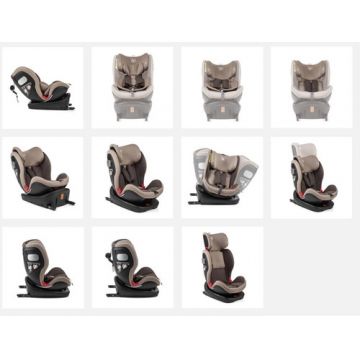 Scaun auto rotativ cu isofix Pivot BeCool By Jane