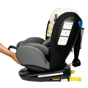 Scaun Auto Tweety Mandara cu Isofix rotativ 360 grade 0-36 kg baza neagra