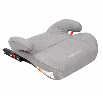 Inaltator auto cu isofix KikkaBoo (15-36 kg) Groovy ISOFIX Light Grey