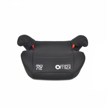 Inaltator auto cu isofix Moni Officer Black