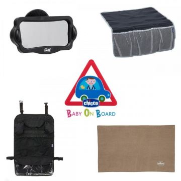 Kit accesorii Chicco pentru calatorii cu masina