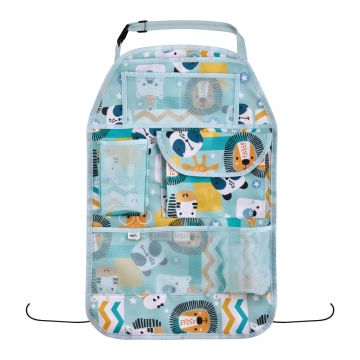 Organizator BabyJem pentru scaun auto Jungle Blue