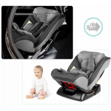Scaun auto 0-36 kg Ricokids Luco gri