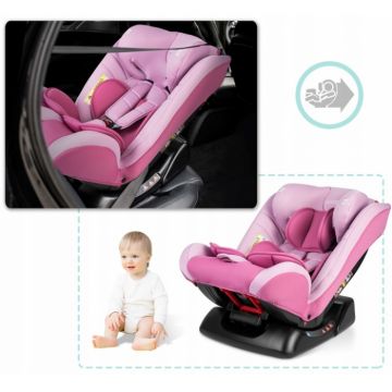 Scaun auto 0-36 kg Ricokids Luco roz