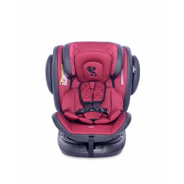Scaun auto Aviator cu isofix 0-36 kg rotativ 360 grade Black Red
