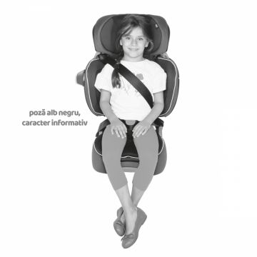 Scaun auto Chicco FoldGo I-Size isofix Ombra 100-150 cm 3-12 ani