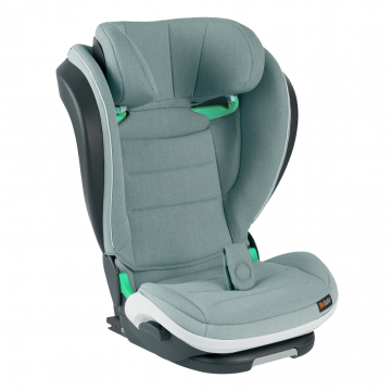 Scaun auto copii Besafe iZi Flex Fix i-Size Sea Green Melange