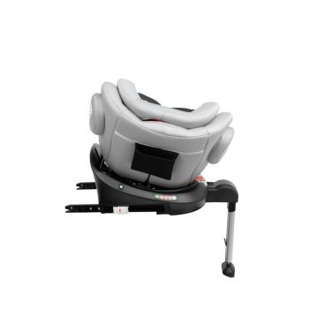 Scaun auto cu isofix 0-36 kg 4 KikkaBoo Ronda Light Grey