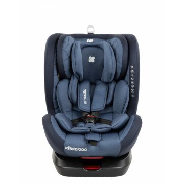 Scaun auto cu isofix 0-36 kg KikkaBoo Armadillo Albastru