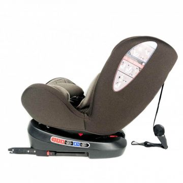 Scaun auto cu isofix 0-36 kg KikkaBoo Armadillo Beige