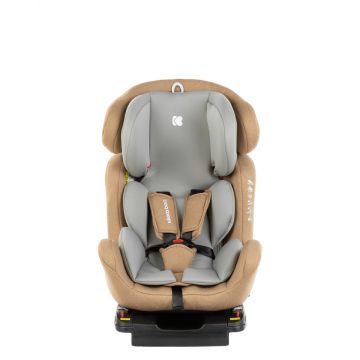 Scaun auto cu isofix KikkaBoo 0-36 kg 4 Safe+ Beige