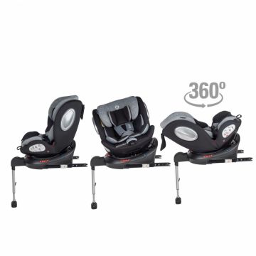 Scaun auto rotativ 0-36 kg Coccolle Vigo Diamond Black