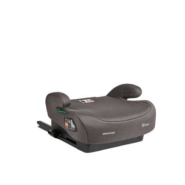 Inaltator auto cu Isofix KikkaBoo i-Boost Maro omologat R129 i-Size 125-150 cm cu patar detasabil,centura de ghidaj,cotiere confortabile,husa detasabila