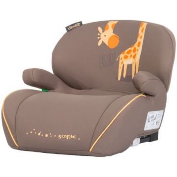 Inaltator auto Chipolino Sonic I-Size 125-150 cm cu sistem Isofix giraffe