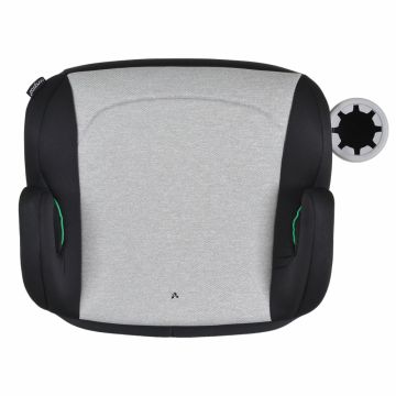 Inaltator auto copii, fixare cu ISOFIX Cangaroo Swift Gri 125-150 cm omologat R-129 I-Size cu suport pahar inclus,cotiere ergonomice,centura ghidaj,husa detasabila