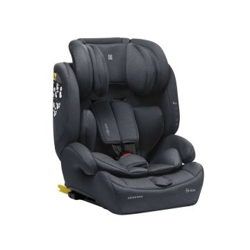 Scaun auto cu isofix Kikka Boo I-Bronn 76-150 cm Gri