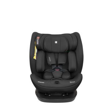Scaun auto cu isofix KikkaBoo i-Explore 2 i-SIZE Black 40-150 cm,tetiera reglabila in 14 pozitii inaltime,spatar reglabil,perna reductor inclusa,husa detasabila,centuri de siguranta cu pernute pentru umeri