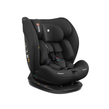Scaun auto cu isofix KikkaBoo i-Explore 2 i-SIZE Black 40-150 cm