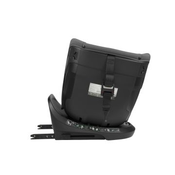 Scaun auto cu ISOFIX KikkaBoo i-Hike DarkGrey,Omologat I-Size 40-150cm,R129,SPS-Protectie impact lateral,Tetiera reglabila 15pozitii cu spuma memorie,Sezut rotativ,Centura Top Tether,5 pozitii inclinare spatar,Saltea reductor