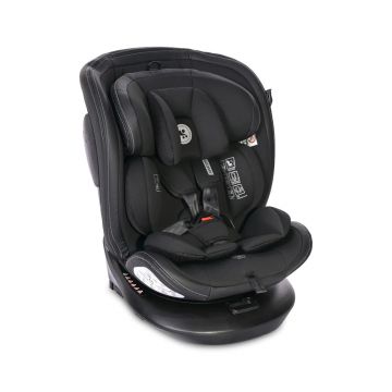 Scaun auto cu isofix Loreli Premium Aviator I-Size (40-150 cm) 2024 Black Jasper