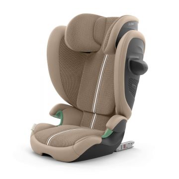 Scaun auto Cybex Solution G2 Plus I-Fix Almond Beige 100-150 cm, 15-50 kg