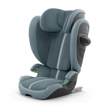 Scaun auto Cybex Solution G2 Plus I-Fix Stormy Blue 100-150 cm, 15-50 kg