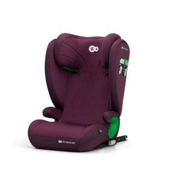 Scaun auto KinderKraft Junior Fix 2, i-Size, 100-150 cm (Rosu)