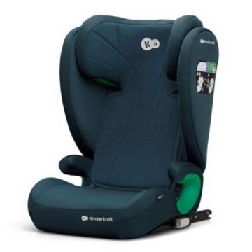 Scaun Auto Kinderkraft Junior Fix2, I-size 100-150 Cm, Harbor Blue