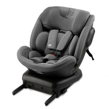 Scaun Auto Kinderkraft Xpedition 3, i-Size, rotire 360, inaltime 40-150cm, 0 - 22kg, Gri