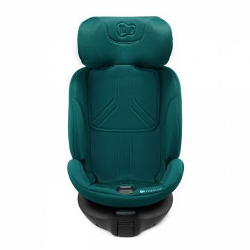 Scaun auto Kinderkraft Xrider 2 Green, i-size, 40-150 cm, rotativ, spatar reglabil, SPS, tetiera ajustabila