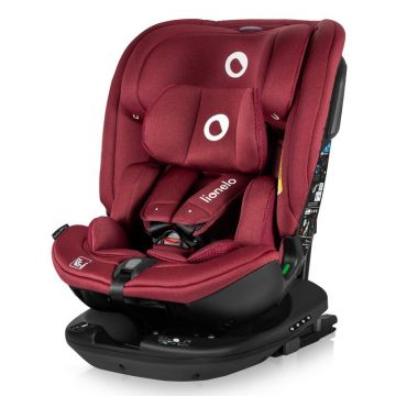 Scaun auto, Lionelo, Bastiaan RWF i-Size, Pozitie de somn, Protectie laterala, Rotire 360 grade, 0-36 Kg, Cu Isofix si Centura Top Tether, Conform cu standardul european de securitate ECE R129, Rosu Scaun auto, Lionelo, Bastiaan RWF i-Size, Pozitie de somn, Protectie laterala, Rotire 360 grade, 0-36 Kg, Cu Isofix si Centura Top Tether, Conform cu standardul european de securitate ECE R129, Rosu