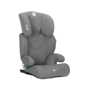 Scaun auto, Lorelli Speed GT, I-Size, Isofix, transformabil in inaltator auto, 3-12 ani, 100-150 cm, Grey