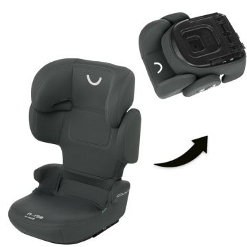 Scaun auto Nurse Country Storm I-Size cu sistem isofix, Pliabil, 100-150 cm, 4-12 ani, Conform standardului ECE R129