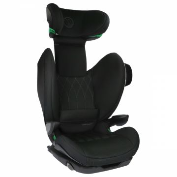 Scaun auto pentru copii Avionaut MaxSpace AirFlow Black cu spatar reglabil, tetiera ajustabila, testare ADAC