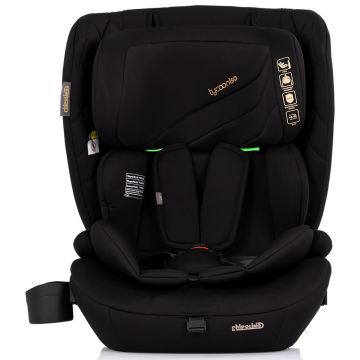 Scaun auto pentru copii Chipolino Tycoon Iso Blackberry i-Size 76-150 cm cu sistem isofix, top tether, protectie la impact lateral SPS, tetiera reglabila, husa detasabila, suport pahar