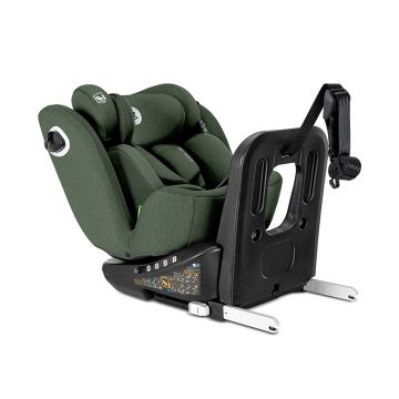 Scaun auto pentru copii Lorelli Auriga Green i-Size, isofix, anti rebound bar, rotativ 360, SPS, 0 luni-12 ani, 40-150 cm