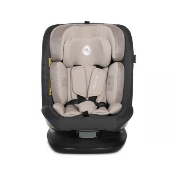 Scaun auto pentru copii Lorelli Imola Beige i-Size, isofix, rotativ, 0 luni-12 ani, 40-150 cm