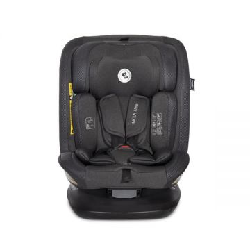 Scaun auto pentru copii Lorelli Imola Black i-Size, isofix, rotativ, 0 luni-12 ani, 40-150 cm