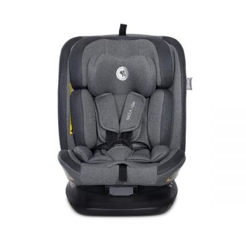 Scaun auto pentru copii Lorelli Imola Grey i-Size, isofix, rotativ, 0 luni-12 ani, 40-150 cm