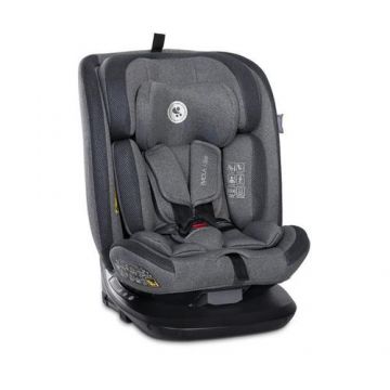 Scaun auto pentru copii Lorelli Imola, i-Size, Isofix, rotativ, 0 luni-12 ani, 40-150 cm, Gri