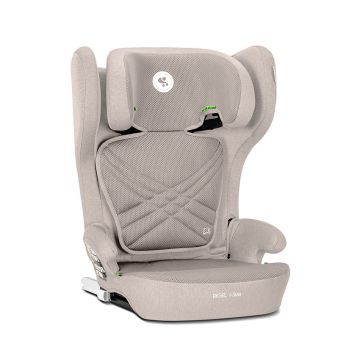 Scaun auto pentru copii Lorelli Rigel Beige i-Size, isofix, pliabil pentru depozitare usoara, tetiera reglabila, 3 ani-12 ani, 100-150 cm