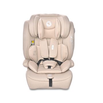 Scaun auto pentru copii Lorelli Rio Beige i-Size, isofix, 76-150 cm, 15 luni-12 ani