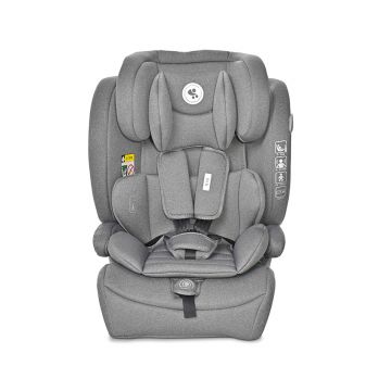 Scaun auto pentru copii Lorelli Rio Grey i-Size, isofix, 76-150 cm, 15 luni-12 ani