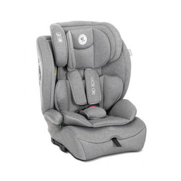 Scaun auto pentru copii Lorelli  Rio, Isofix, 76-150 cm, 15 Luni-12 Ani, tetiera reglabila prin mecanism, Gri